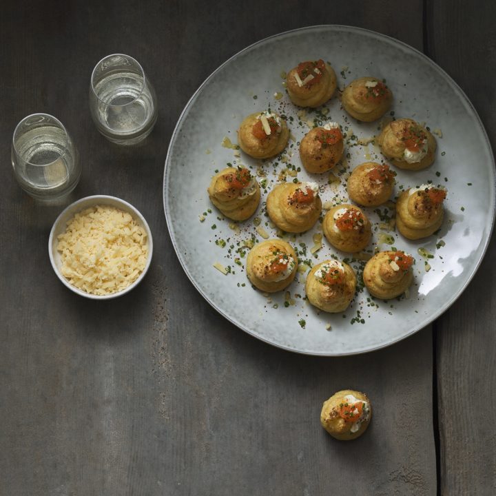 ugnsbakad falukorv,västerbottensost Västerbottensost®