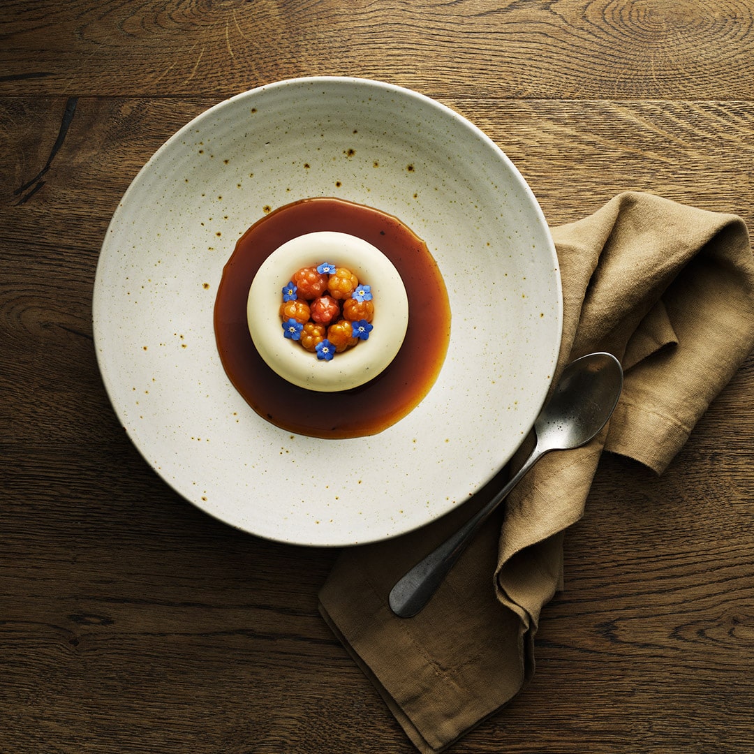 Kaka med Västerbottensost