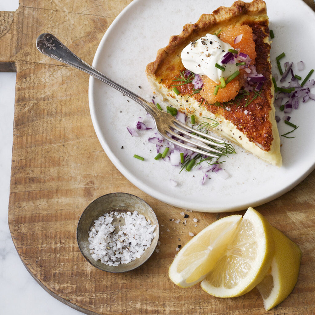 Örtbakad lax Västerbottensost®